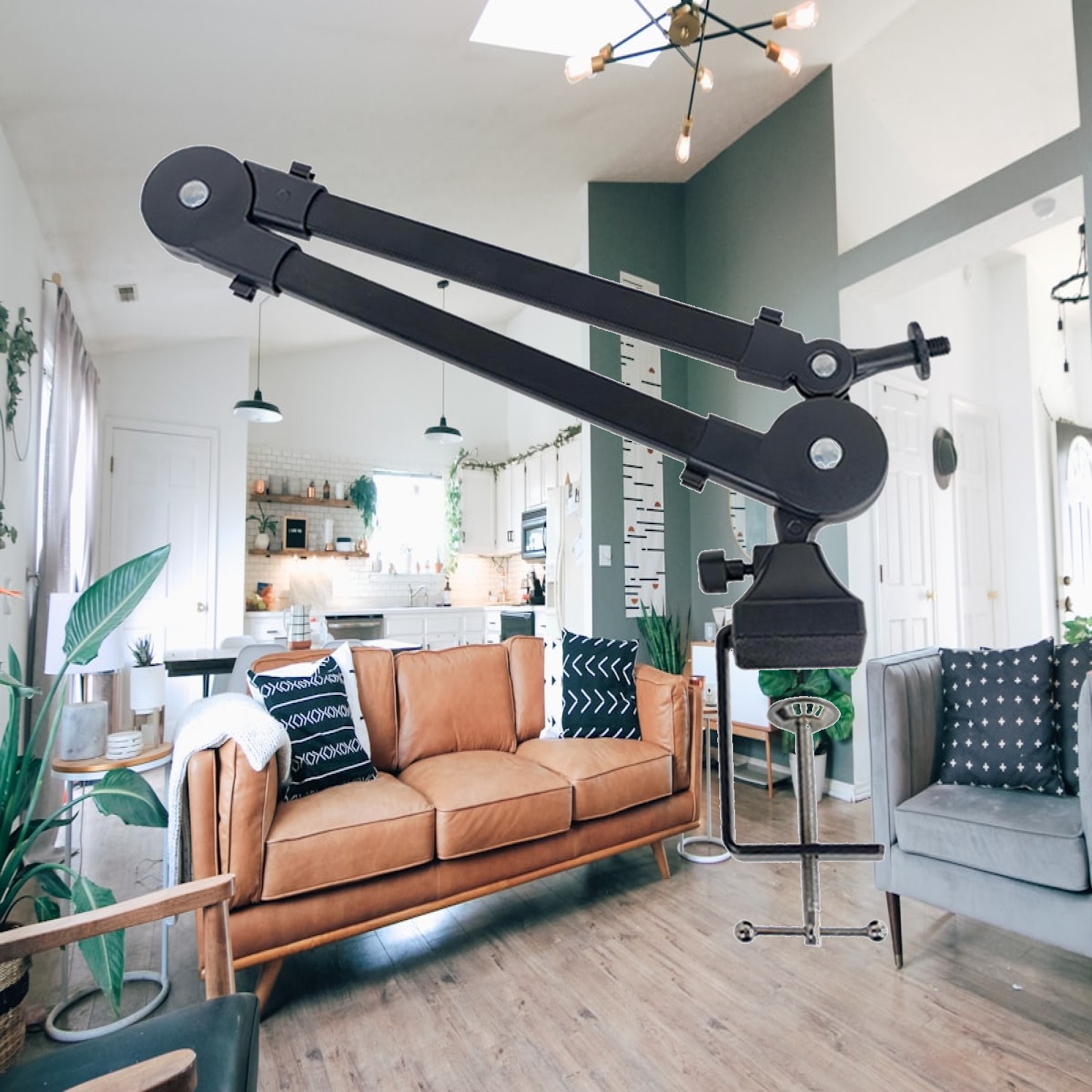 Microphone Boom Arm Desk - Broadcast Microphone Boom Arm 360 Rotation
