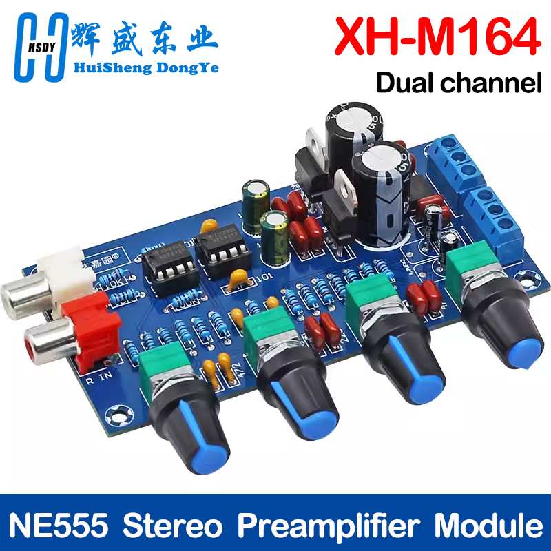 Mic Preamp 1073 Clone - XH-M164 NE5532 Mạch tiền khuếch đại