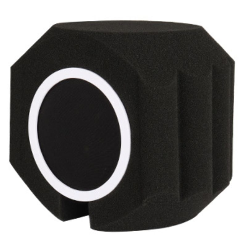 Vocal Booth Isolation Shield - B27B Portable Microphone Filter Vocal Isolation