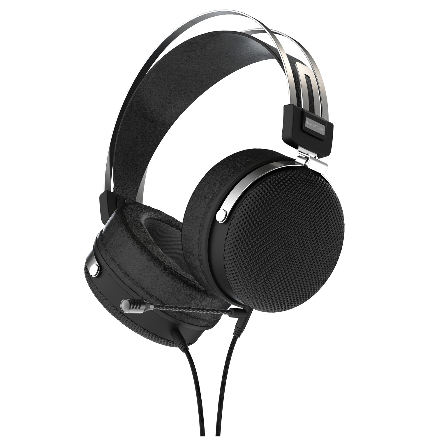 Studio Headphones Monitoring Open Back - Poyatu Hi-Fi 50mm Dynamic Driver Headphones