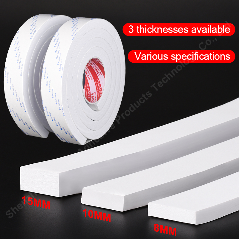Acoustic Foam Panels Soundproof - Single Sided White Tape EVA 15mm