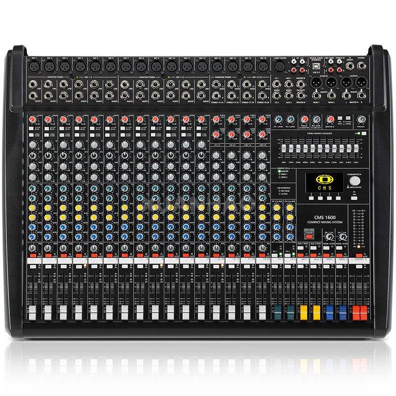 Professional CMS1600-3 16 Chan - đánh giá và giá Audio Mixer 16 Channel Usb