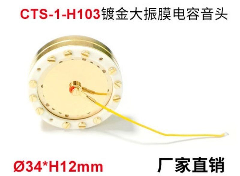 CTS-1-H103 Gold-Plated Large D - đánh giá và giá Condenser Microphone Studio Large Diaphragm