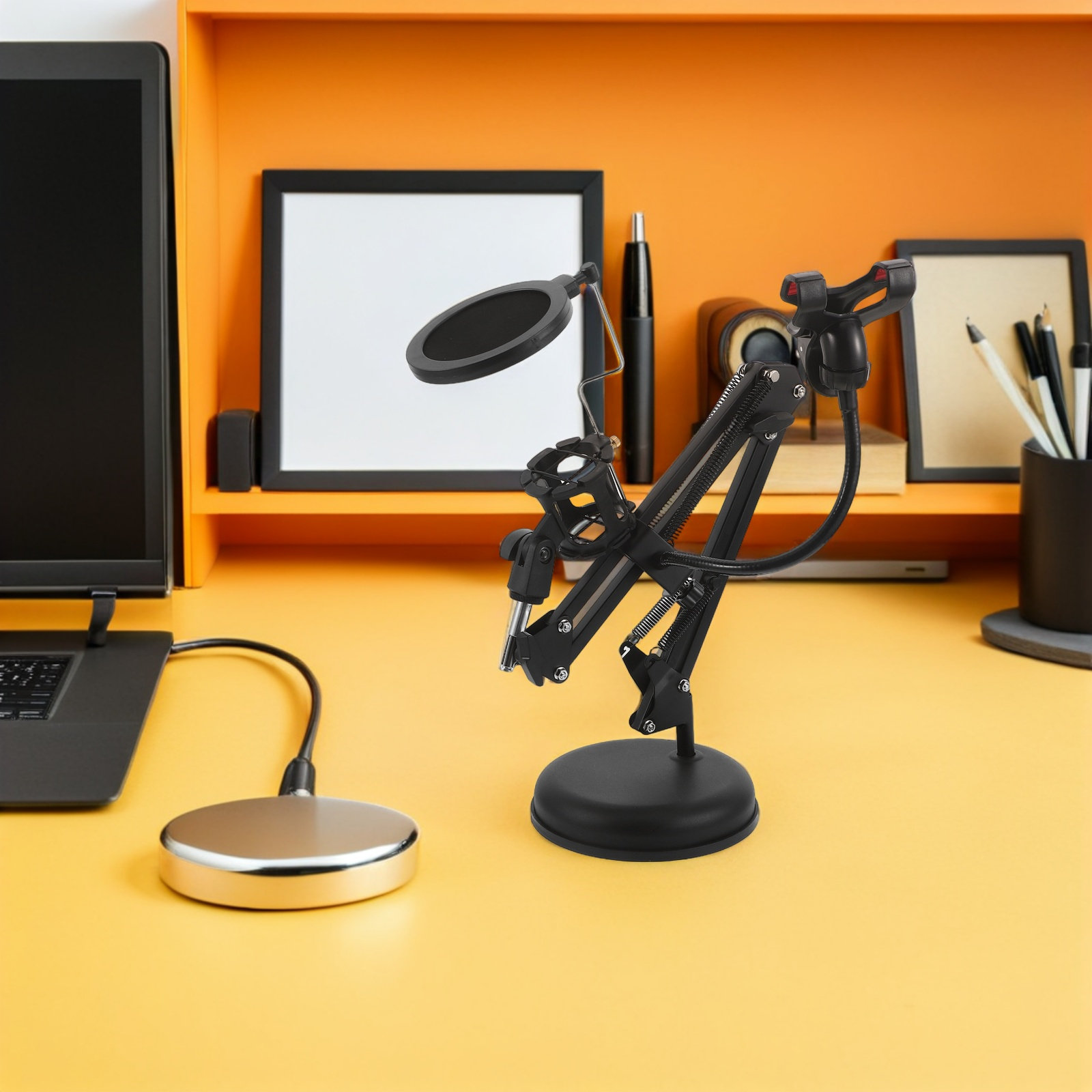 Professional Adjustable Microp - đánh giá và giá Microphone Boom Arm Desk