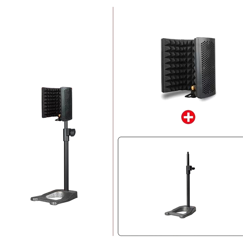LBER GAZ-300P Portable Vocal B - đánh giá và giá Vocal Booth Isolation Shield