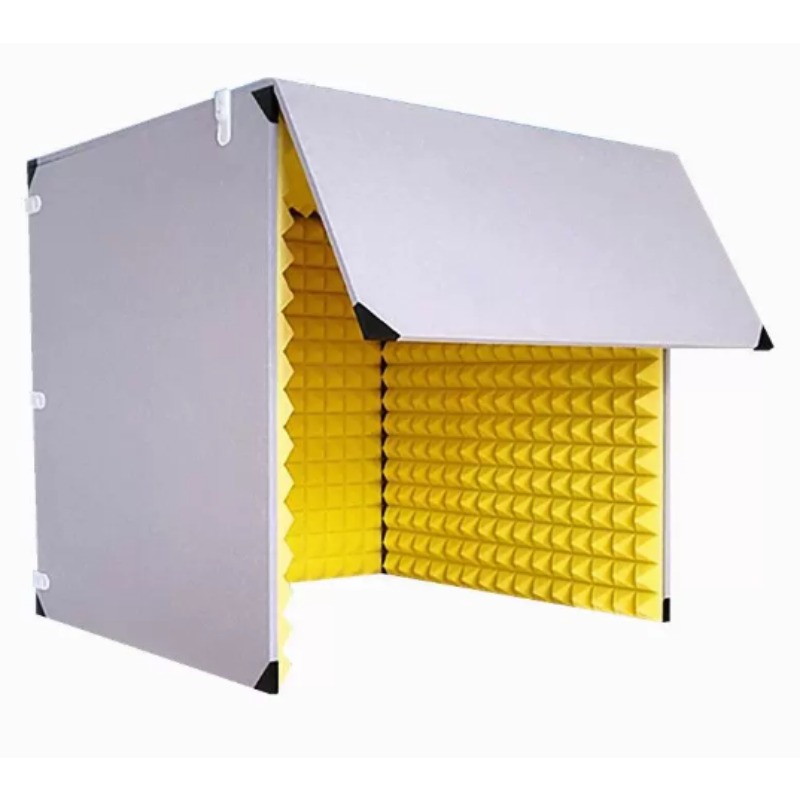 Portable Desktop Vocal Isolati - đánh giá và giá Vocal Booth Isolation Shield