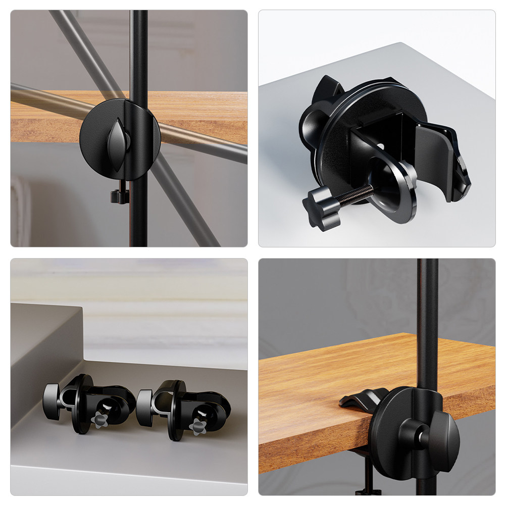 Mic Clip Microphone Desk Arm C - đánh giá và giá Microphone Boom Arm Desk