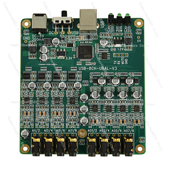 8 Channel USB Playback Recordi - đánh giá và giá Audio Interface Usb 8 Channel