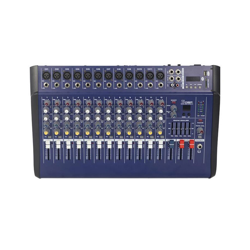 PMX1202D-USB 12-Channel Audio  - đánh giá và giá Audio Mixer 16 Channel Usb