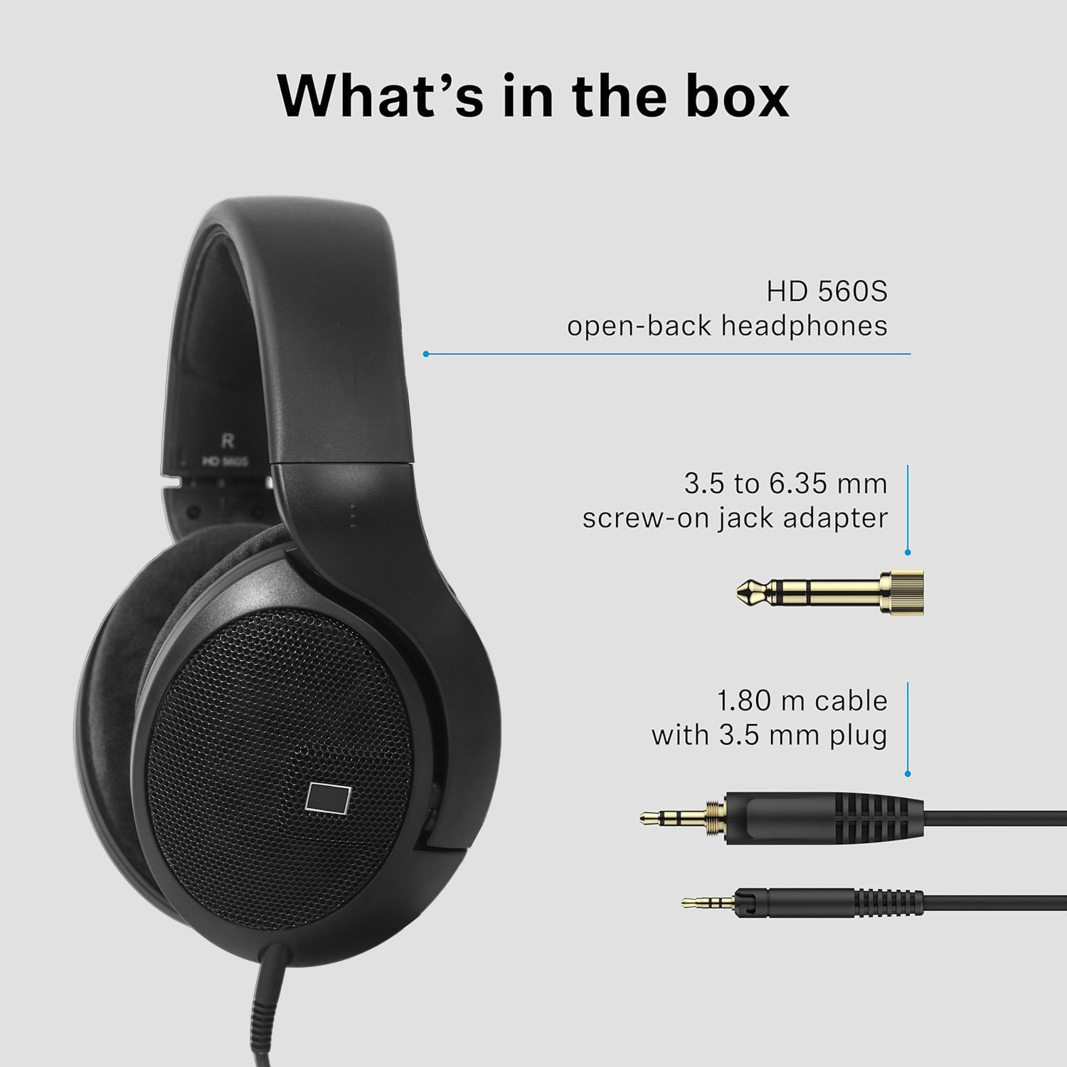 HD 560S Open-Back Over-Ear Stu - đánh giá và giá Studio Headphones Monitoring Open Back