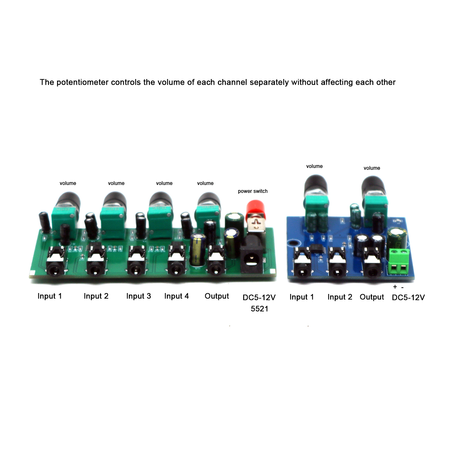 2/4Way Stereo Audio Signal Mix - đánh giá và giá Mic Preamp 1073 Clone