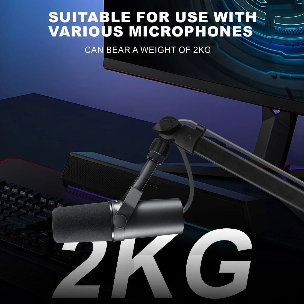 Professional 360° Rotation Mic - đánh giá và giá Microphone Boom Arm Desk