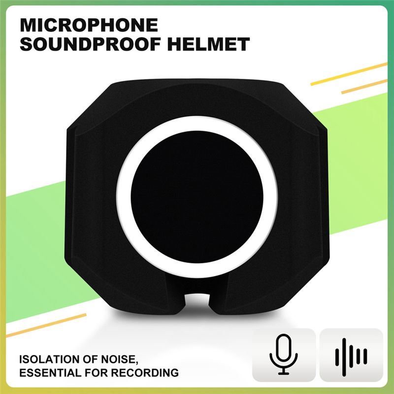 B27B Portable Microphone Filte - đánh giá và giá Vocal Booth Isolation Shield