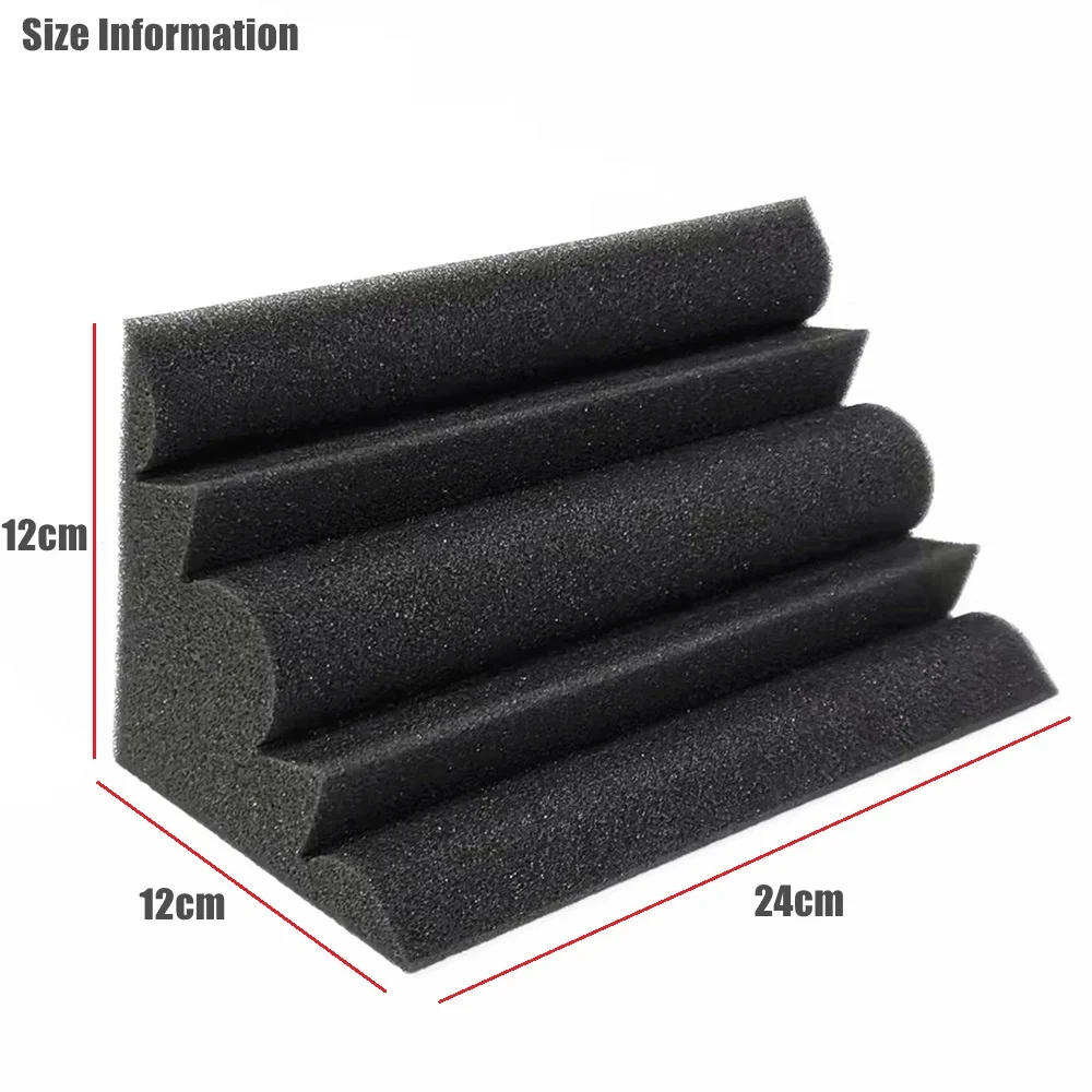 12/24 Chiếc 12X12X24Cm Bass Bẫ - đánh giá và giá Acoustic Foam Panels Soundproof