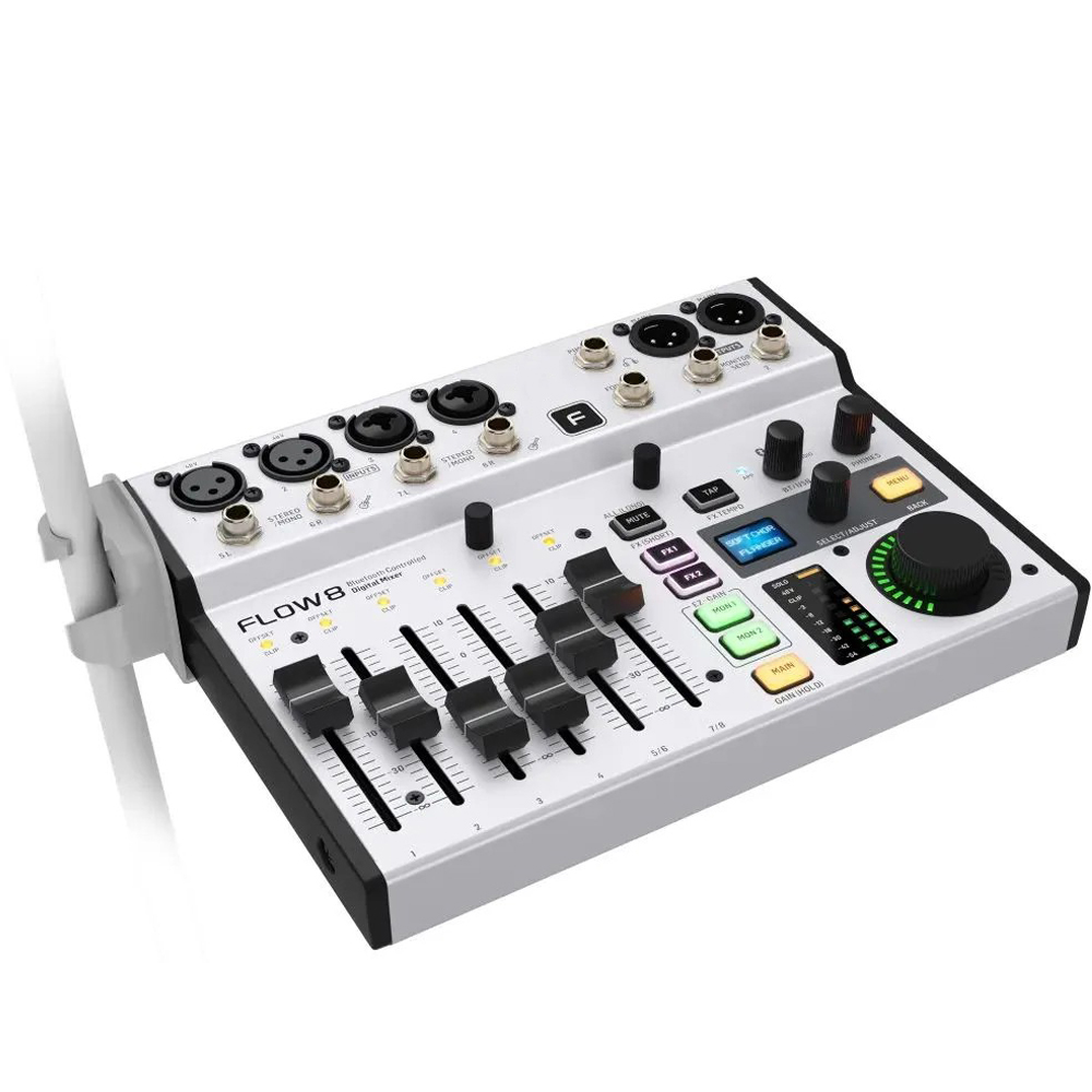 Flow8 Mini Digital Mixer Conso - đánh giá và giá Audio Interface Usb 8 Channel