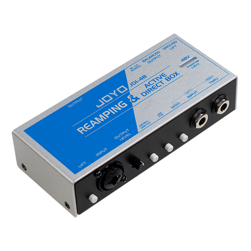 JOYO JDI-48 REAMPING and DI Fu - đánh giá và giá Di Box Active Reamp