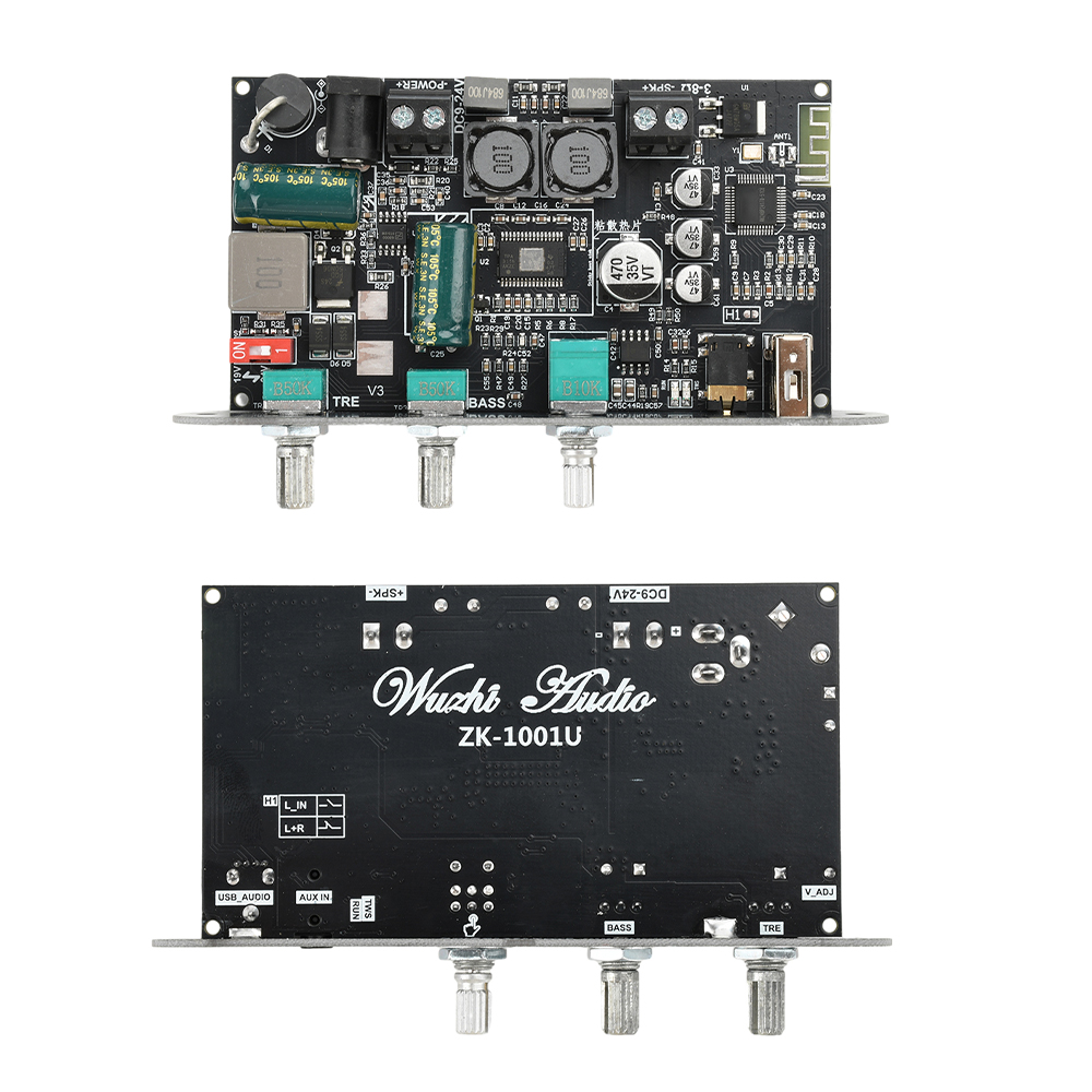 ZK-1001U DC 9-24V Mono 100W Bl - đánh giá và giá Mic Preamp 1073 Clone