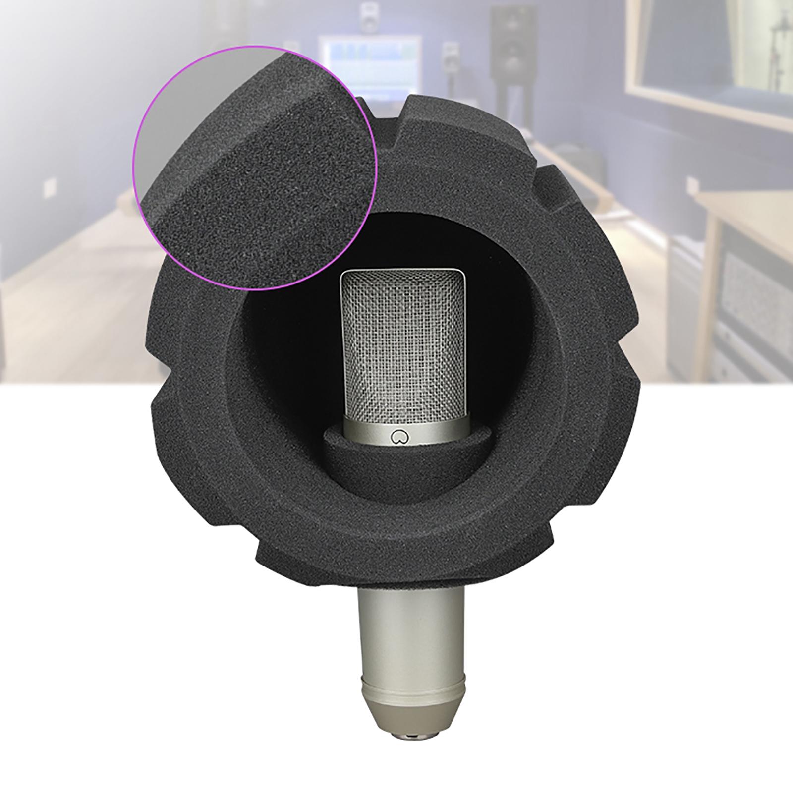 Mic Sponge Foam Cover Sound Ab - đánh giá và giá Vocal Booth Isolation Shield