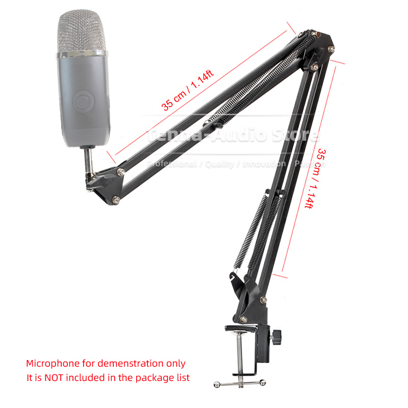 Máy Tính Để Bàn Kẹp Treo Mic B - đánh giá và giá Microphone Boom Arm Desk