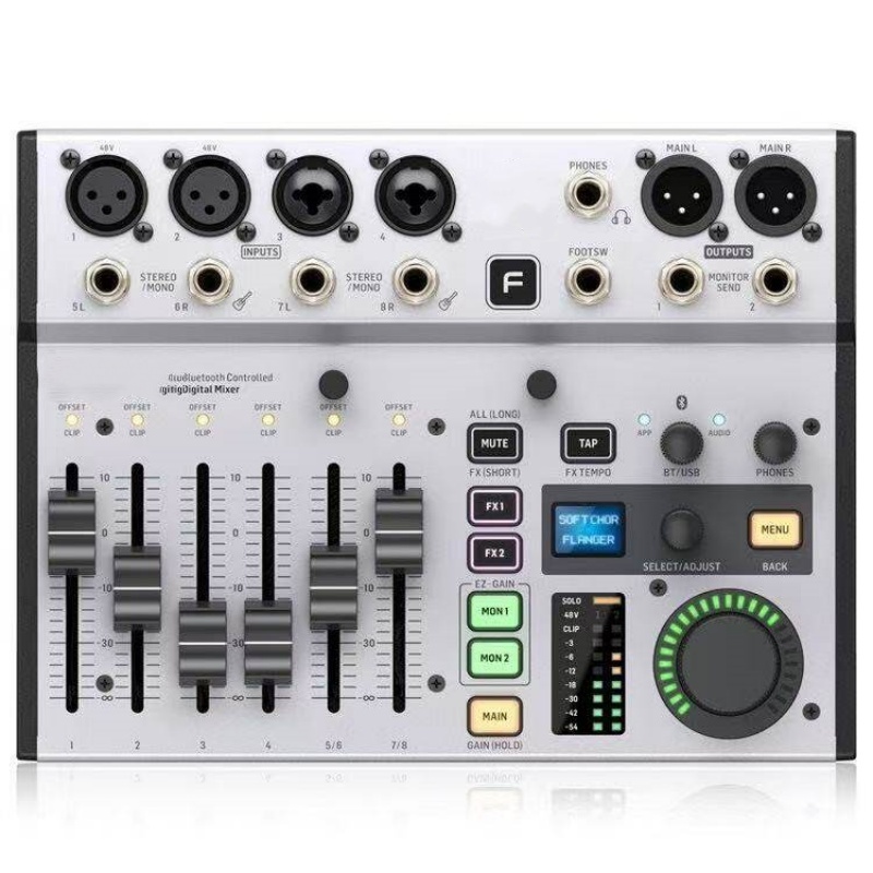 8 Channel Portable Digital Mix - đánh giá và giá Audio Interface Usb 8 Channel