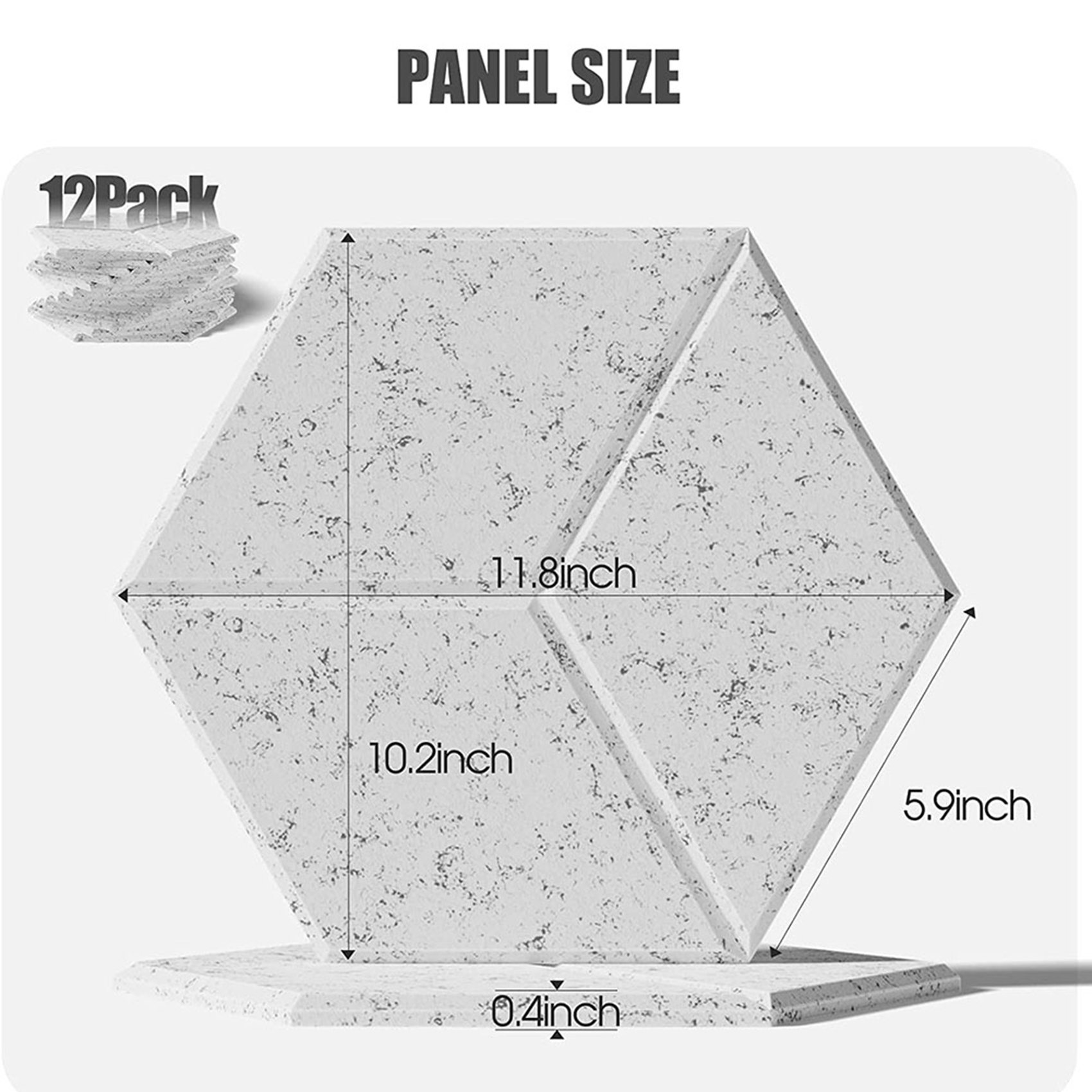 AEF6-24 PACK Acoustic Foam,Sel - đánh giá và giá Acoustic Foam Panels Soundproof