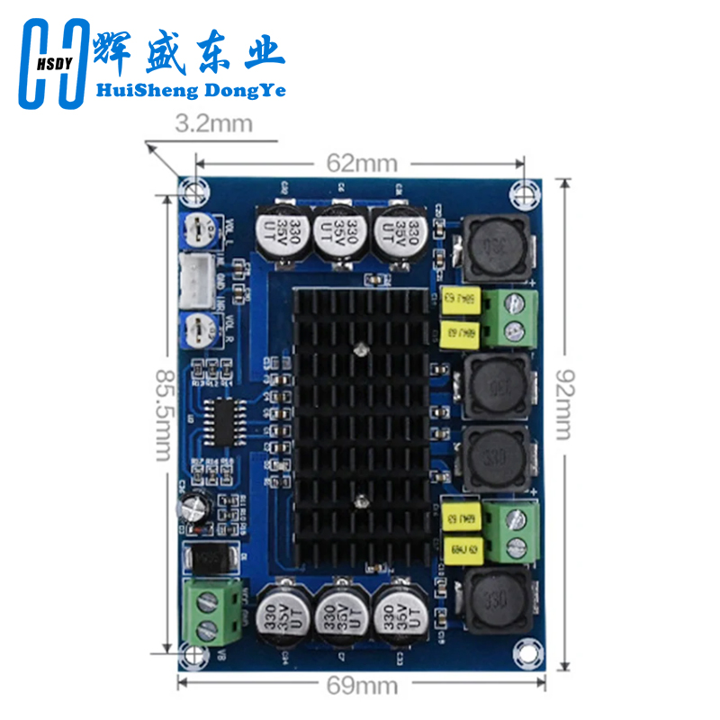 XH-M543 TPA3116D2, mạch khuếch - đánh giá và giá Mic Preamp 1073 Clone