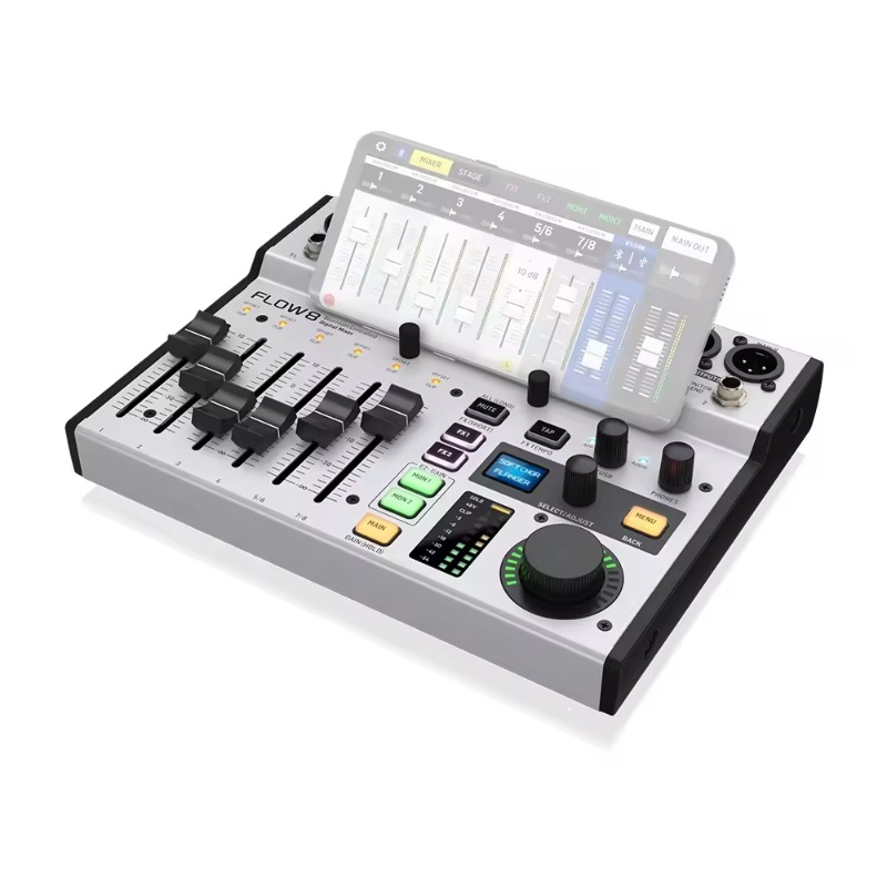 FLOW8 8-Input Digital Mixer Bl - đánh giá và giá Audio Interface Usb 8 Channel