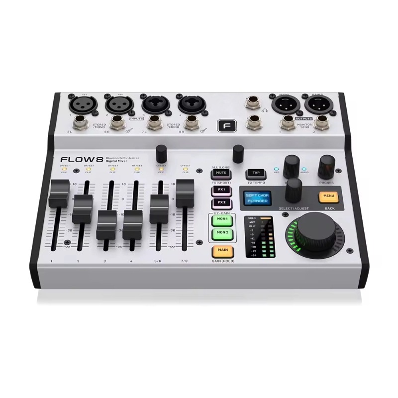 FLOW8 8-Input Digital Mixer Bl - đánh giá và giá Audio Interface Usb 8 Channel