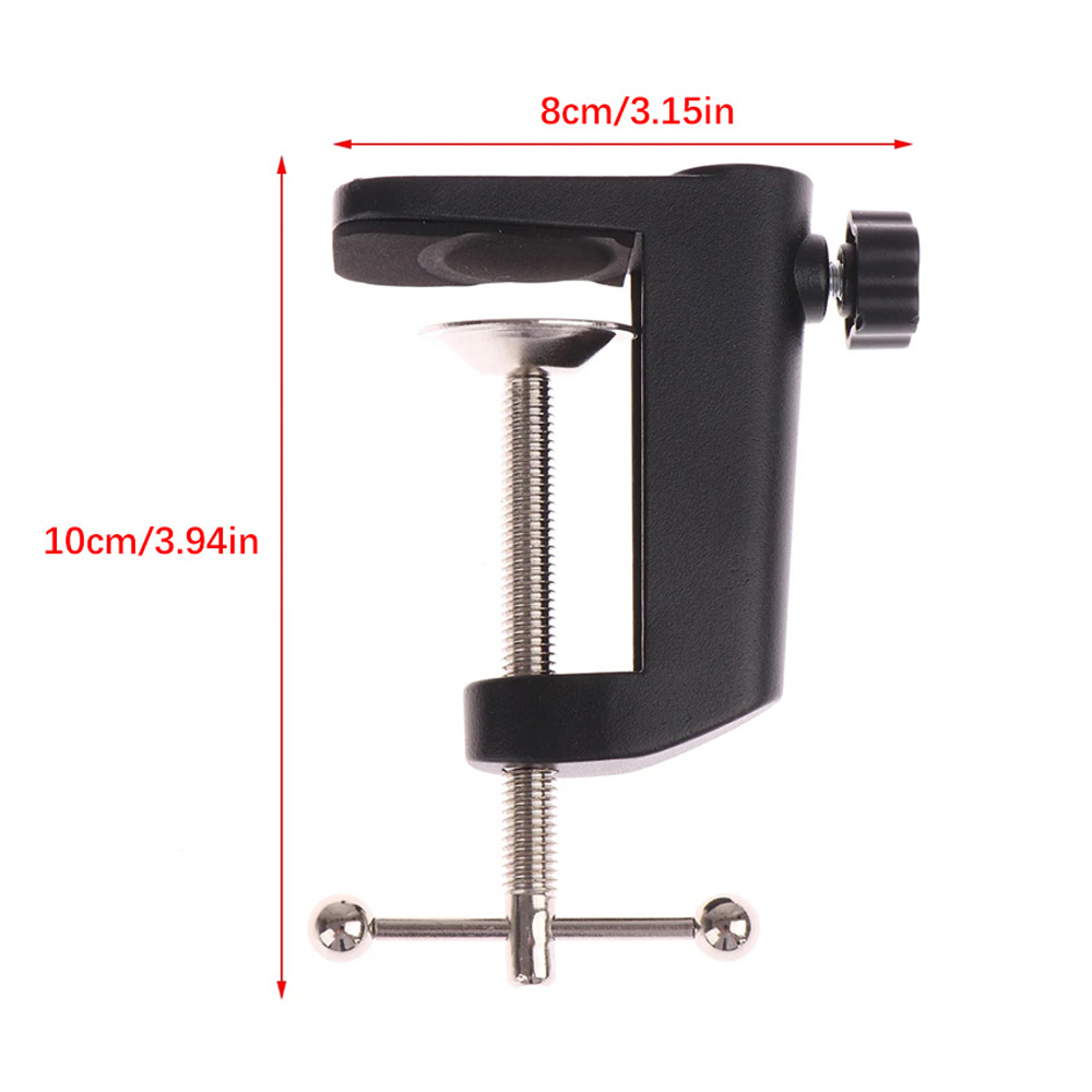 Desk Table Mount Clamp C-Shape - đánh giá và giá Microphone Boom Arm Desk