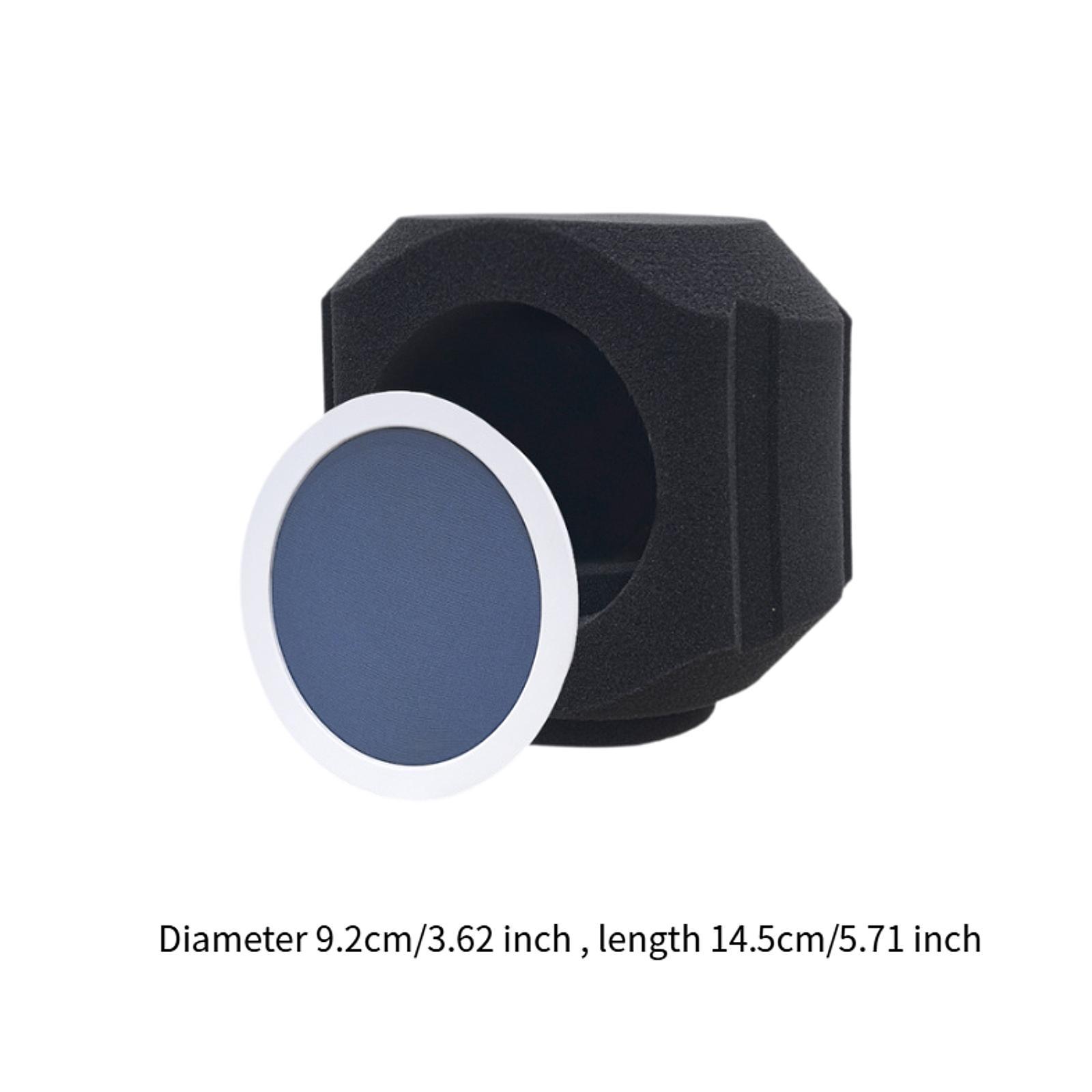 Mic Pop Filter Sound Absorbing - đánh giá và giá Vocal Booth Isolation Shield
