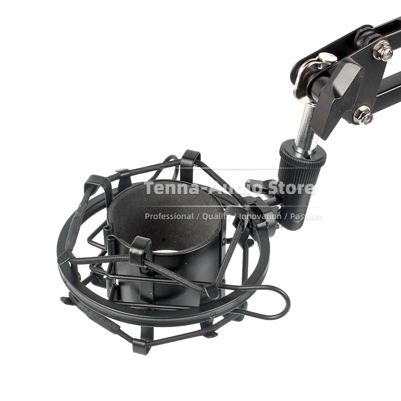 Để Bàn Treo Kéo Bùng Nổ Cánh T - đánh giá và giá Microphone Boom Arm Desk