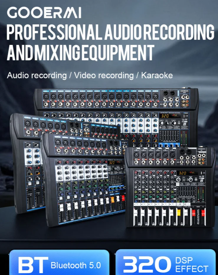 PB16 Professional 16-Channel U - đánh giá và giá Audio Mixer 16 Channel Usb