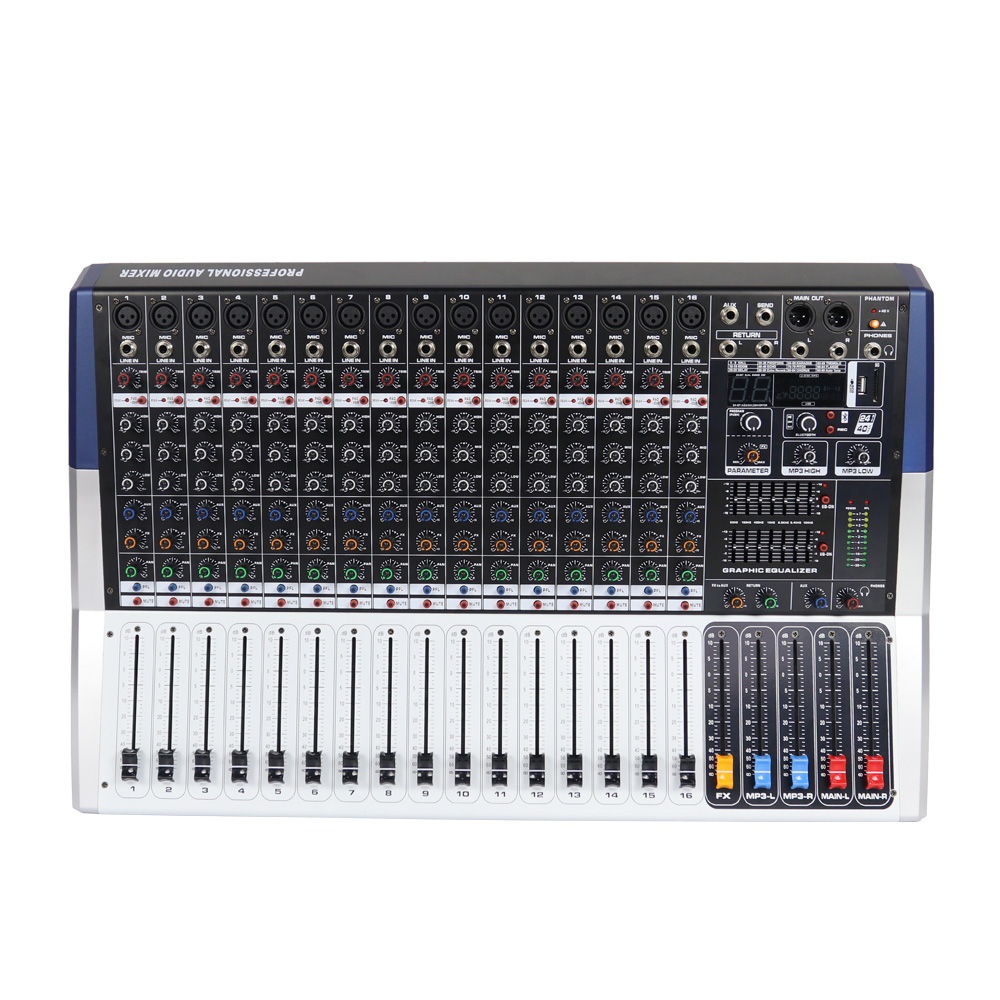 Professional 350W 16 Channel M - đánh giá và giá Audio Mixer 16 Channel Usb