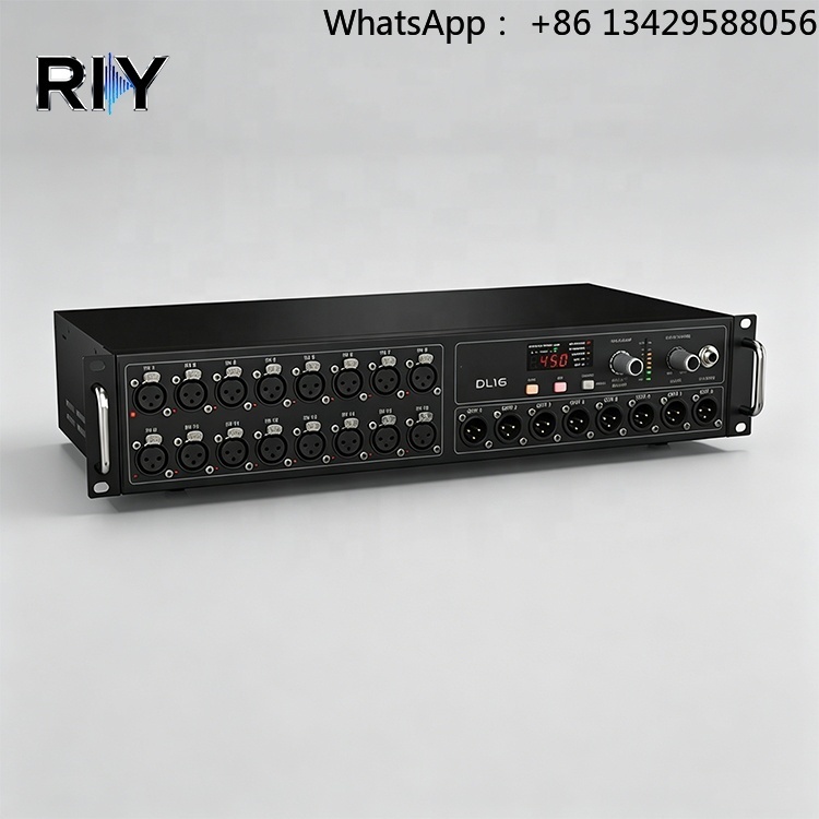 RIY DL16 16-Channel Rack-Mount - đánh giá và giá Audio Mixer 16 Channel Usb