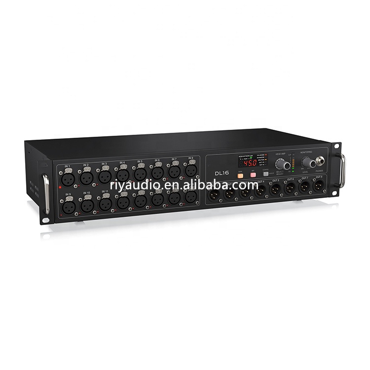 RIY DL16 16-Channel Rack-Mount - đánh giá và giá Audio Mixer 16 Channel Usb